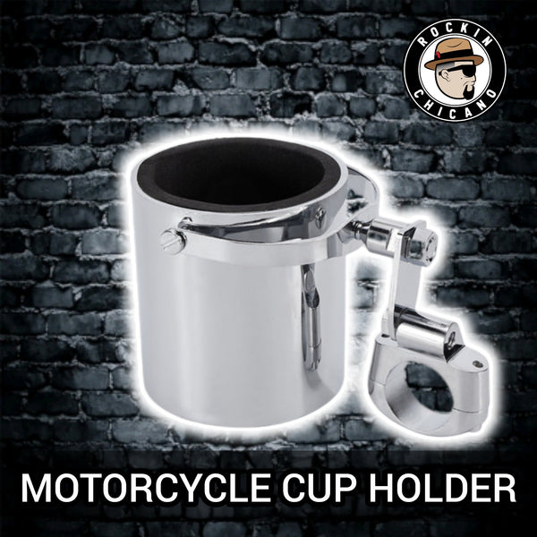 Motorcycle Cup Holder Rockin Chicano