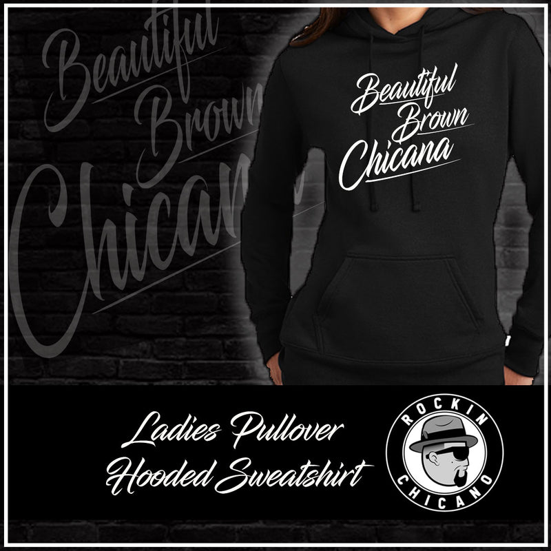 Brown & Proud Chicana V-Neck Tee