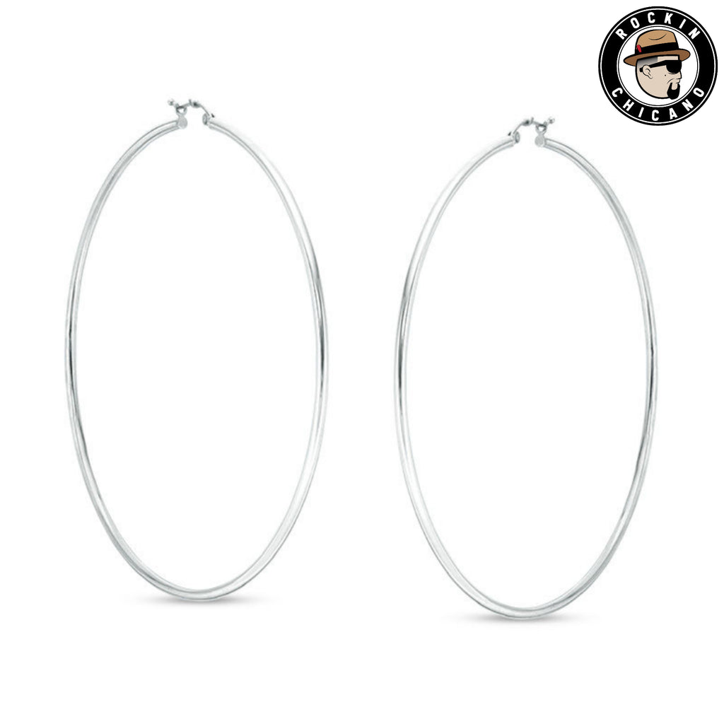 Hoop earrings - 80 MM