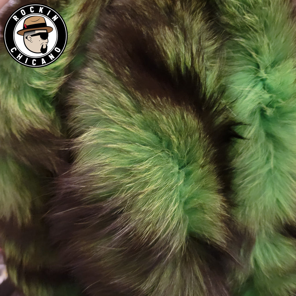Fox Tail - Green two-toned fox tail