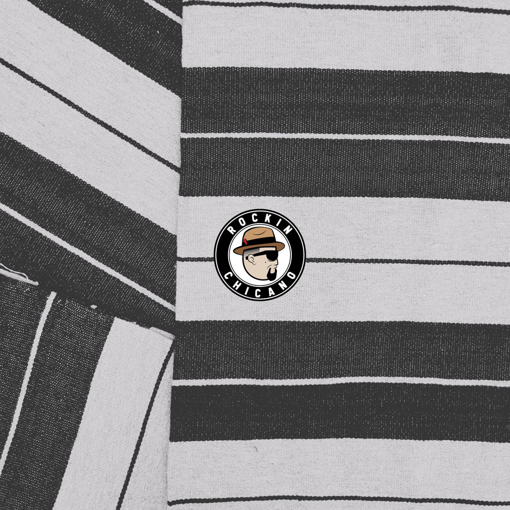 Gray & Black Charlie brown Sarape