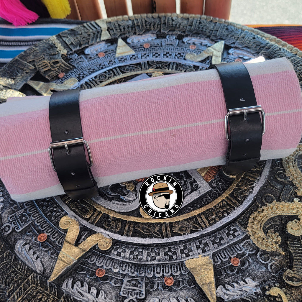 Pink & White Charlie brown Sarape Roll