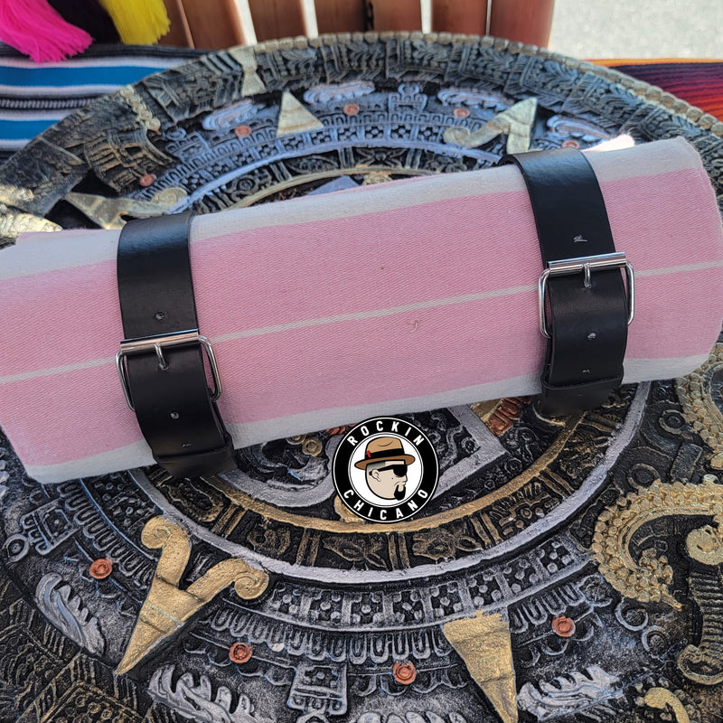 Pink & White Charlie brown Sarape Roll