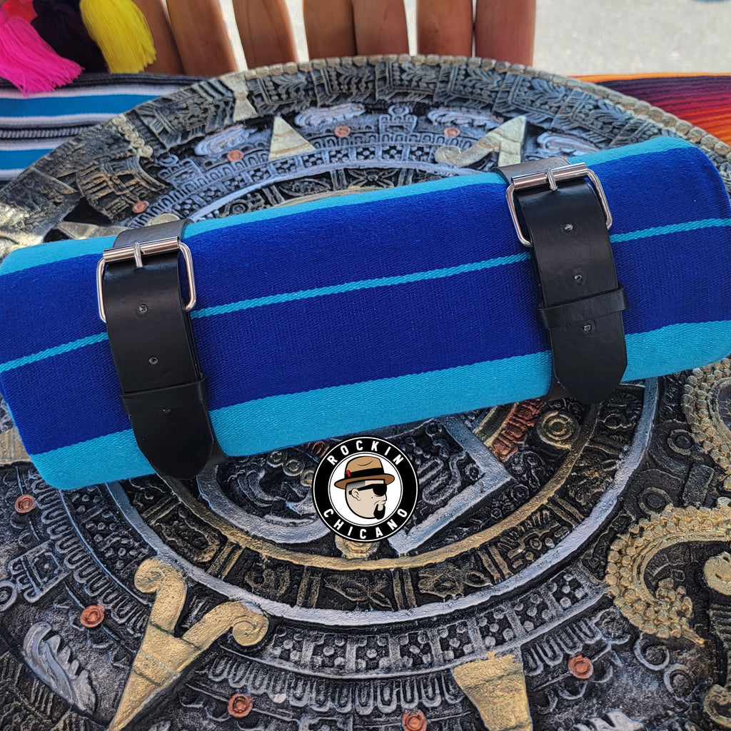 Blue on Baby blue Charlie brown Sarape Roll