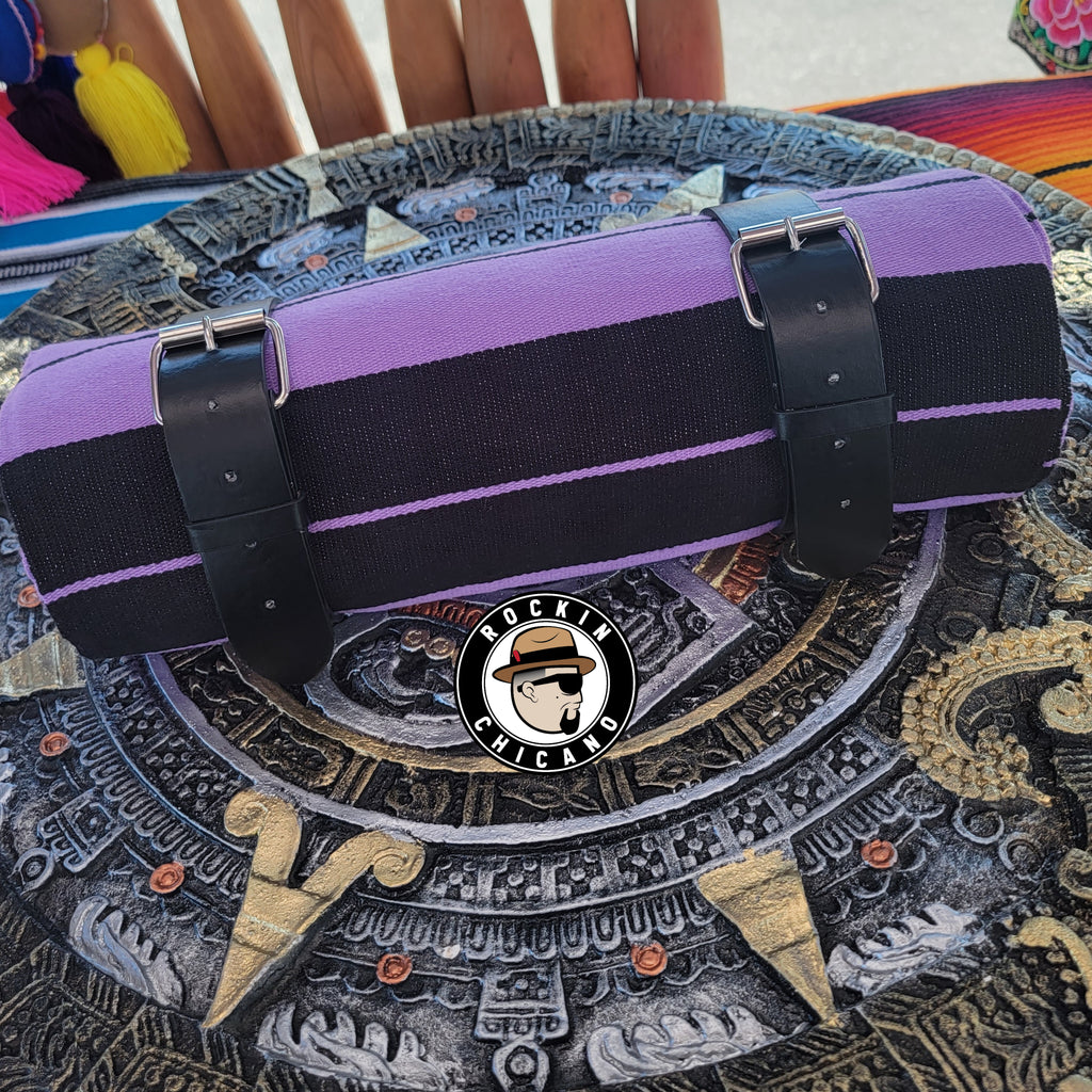 Purple & Black Charlie brown Sarape Roll