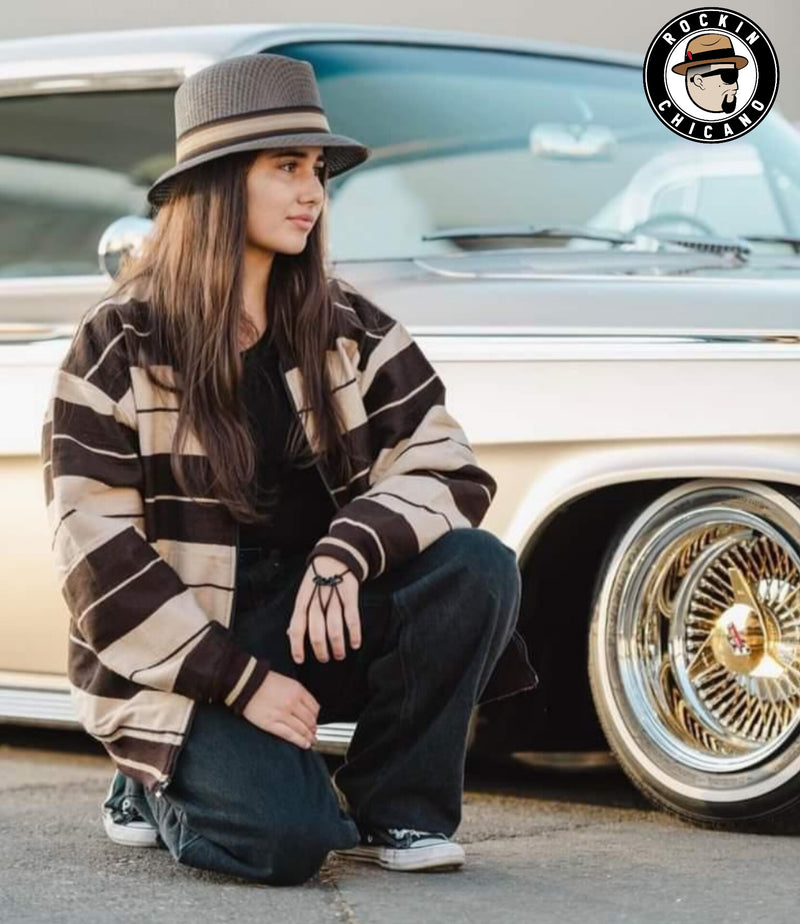 Charlie Brown Sarape Jacket-Brown