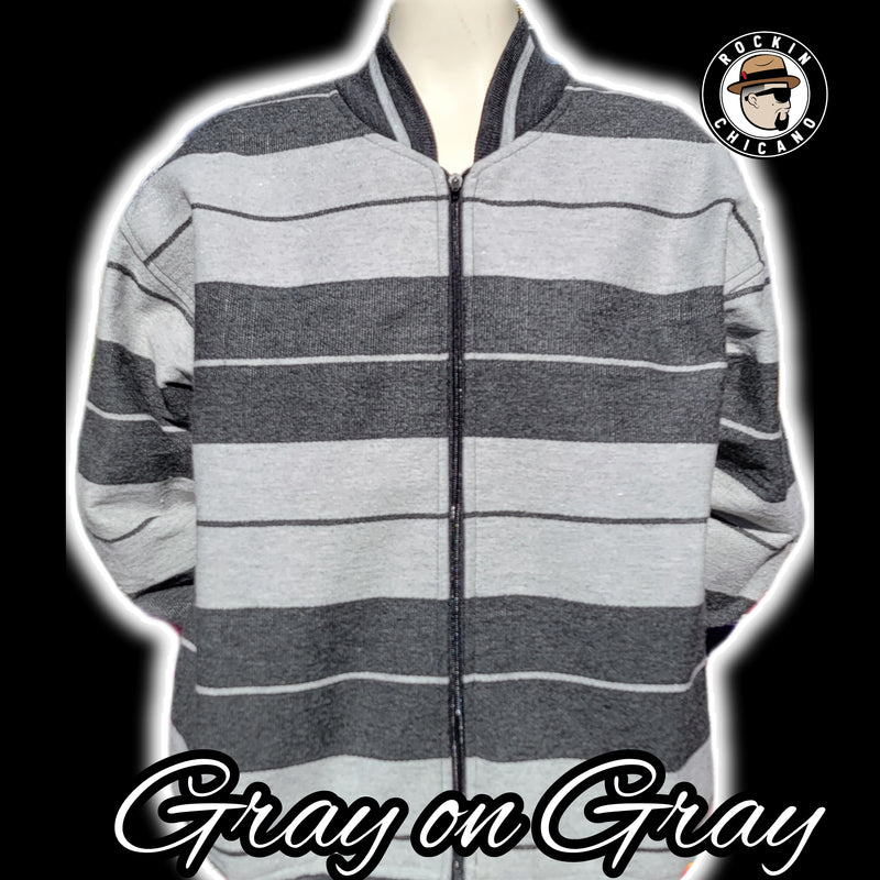 Black & Gray Sarape Jacket