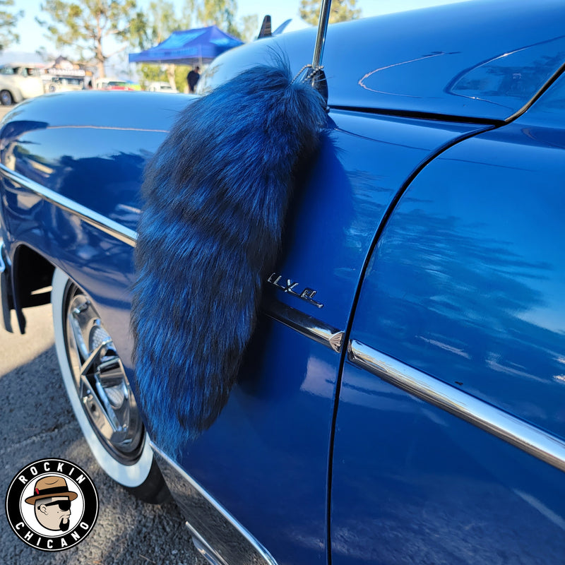 Fox Tail - Blue two-toned fox tail