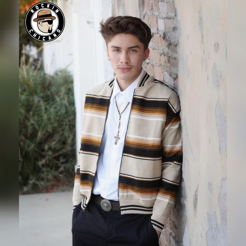 Crema Oro Sarape Jacket