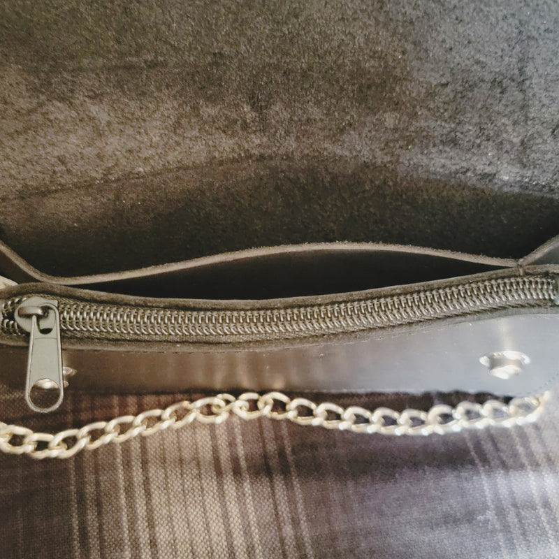 Wallet with side snap