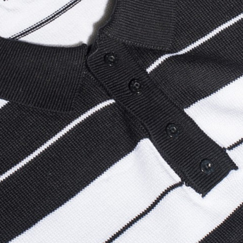 OG KNITTED BUMBLE BEE POLO-BROWN/ KHAKI