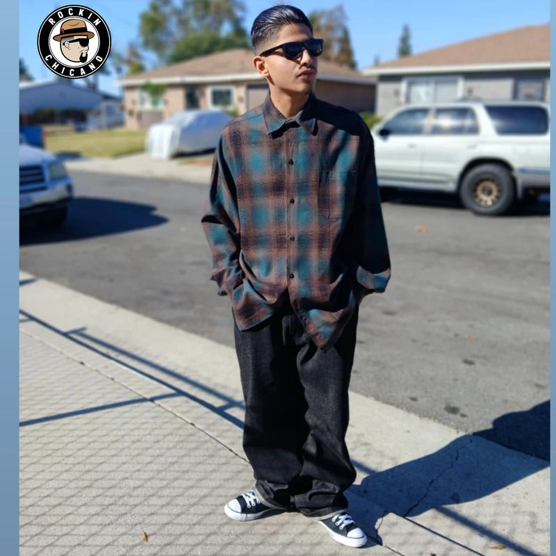 chicano dress shirts DGA Button Up