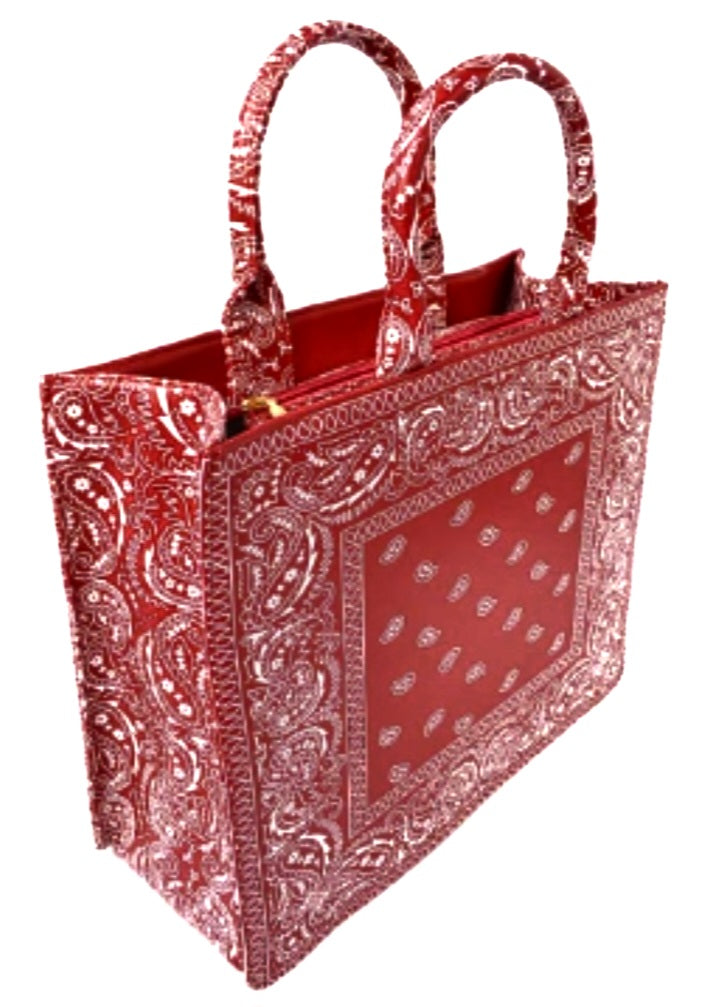 Bandana Xtra large bag in Red