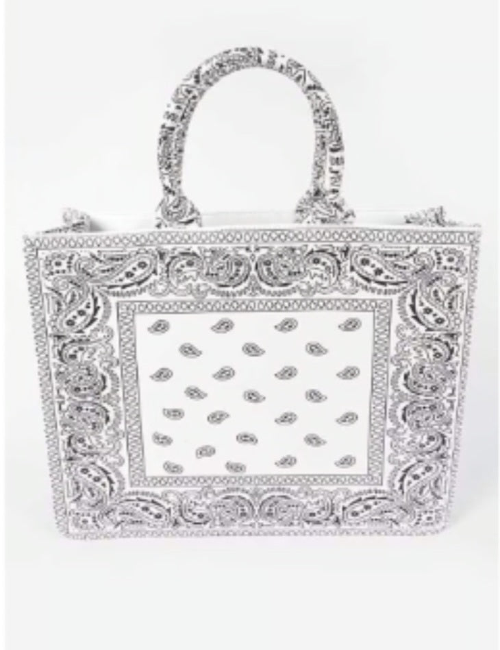 Bandana Xtra large bag in White