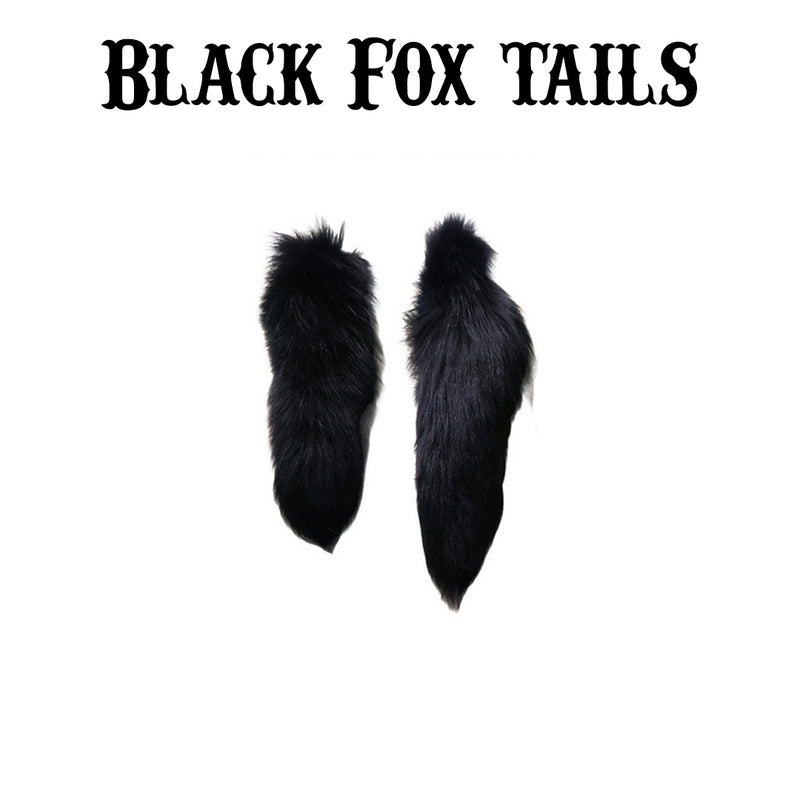 Fox Tail - All white fox tail