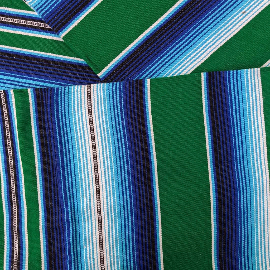 Green with Blue Sarape