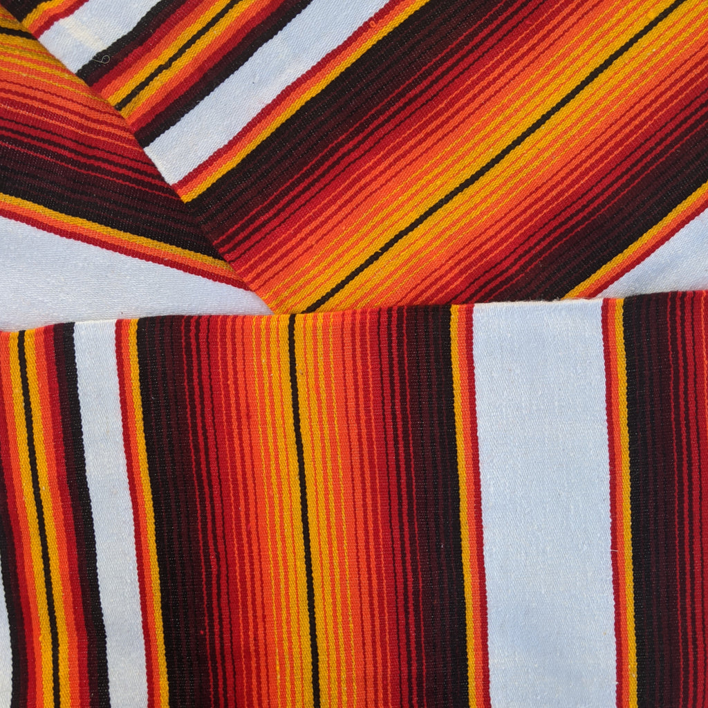 White Fire Sarape