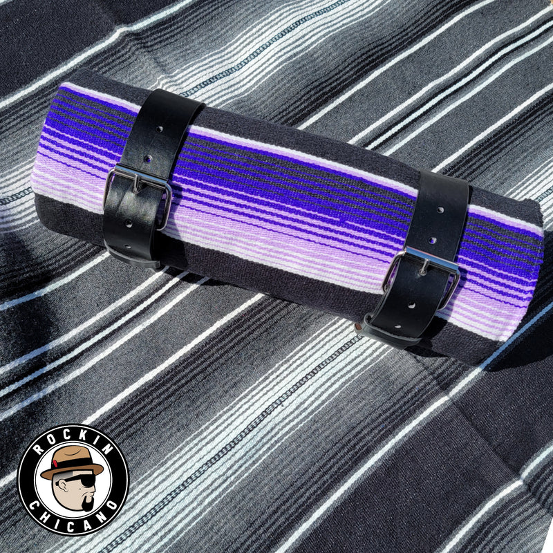 Purple and Black Sarape Roll
