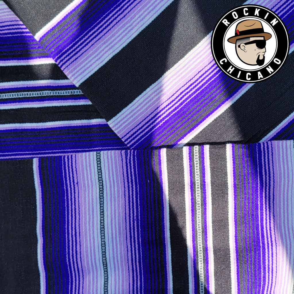 Purple and Black Sarape