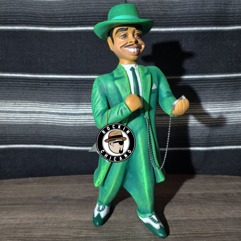 Tin-Tan Ceramic Figurine - Green