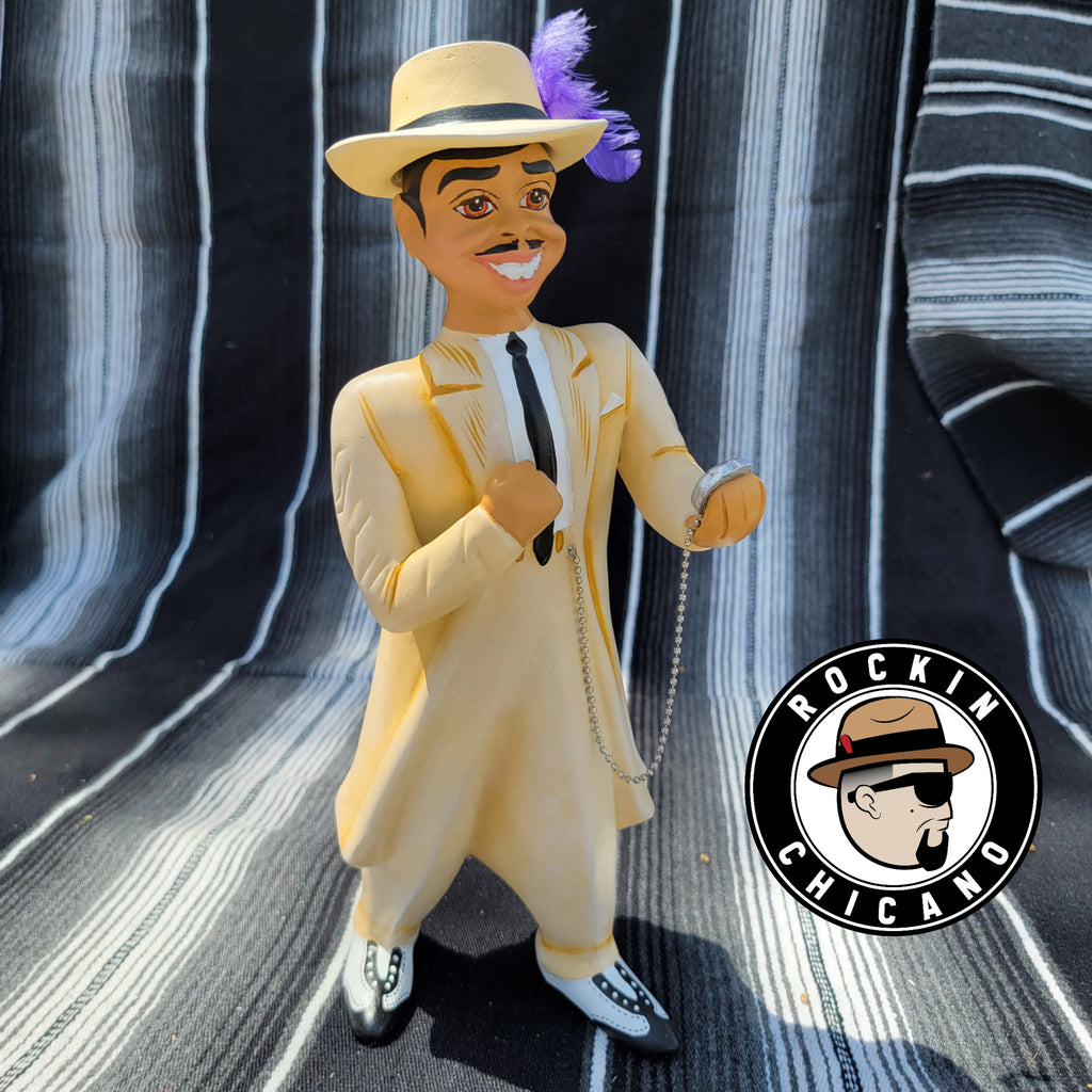 Tin-Tan Ceramic Figurine - Light tan