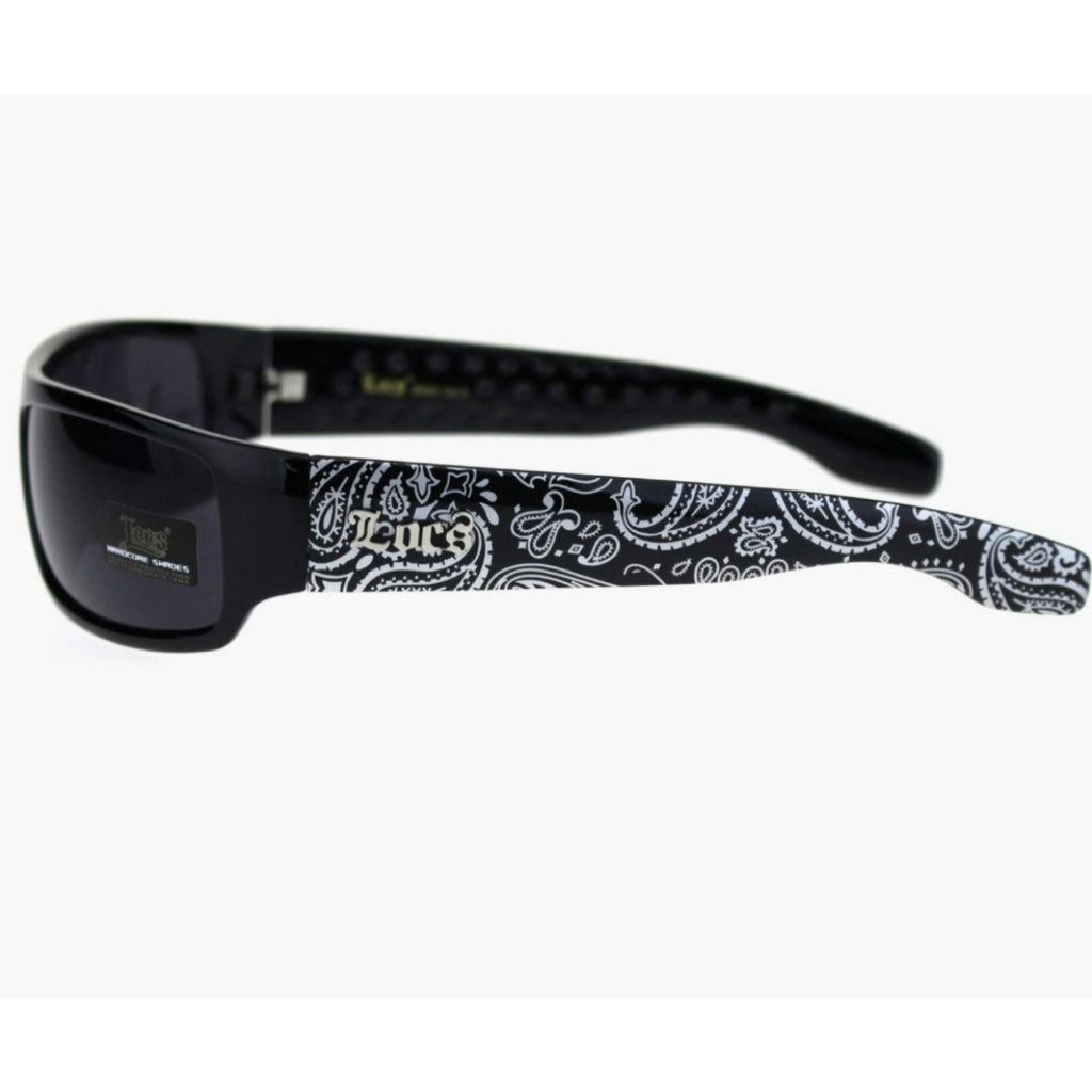 Locs bandana sunglasses in Black