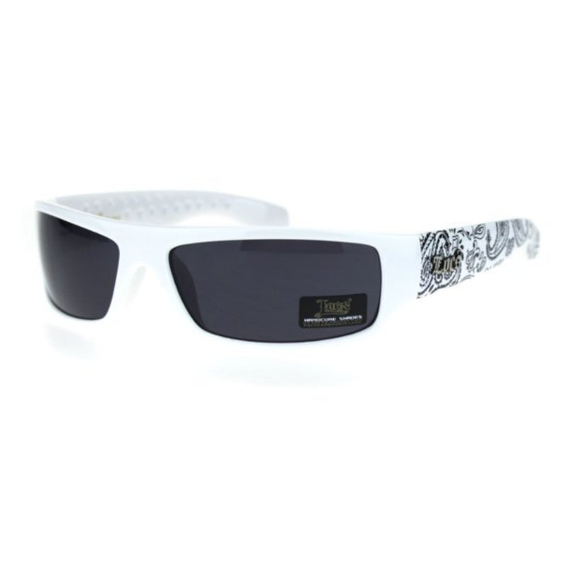 Locs bandana sunglasses in White