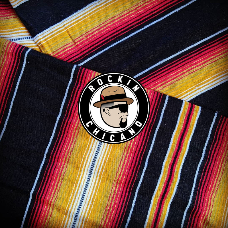 Black Fire Sarape