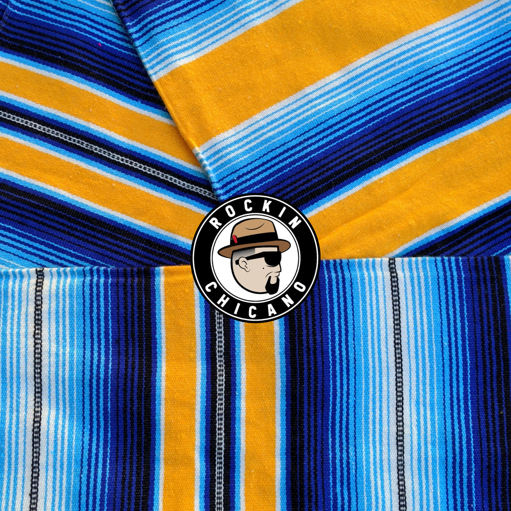 Yellow with Blue Sarape