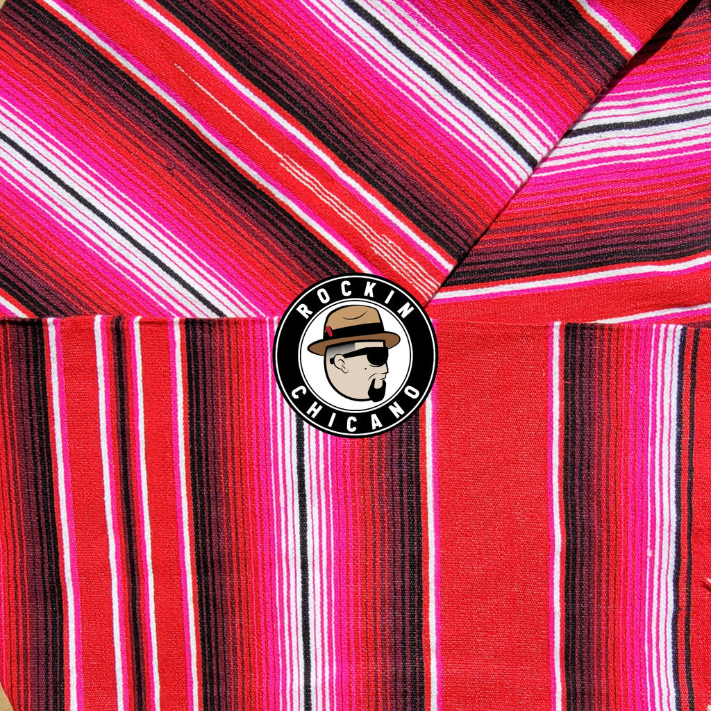 Red with Pink Sarape