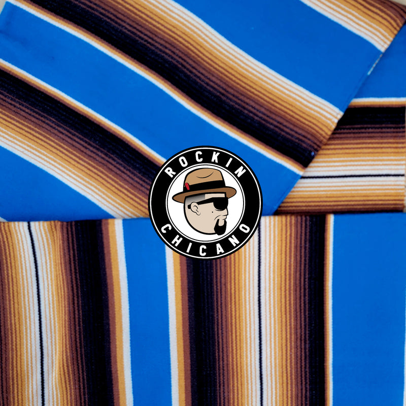 Black Brown Handmade Sarape