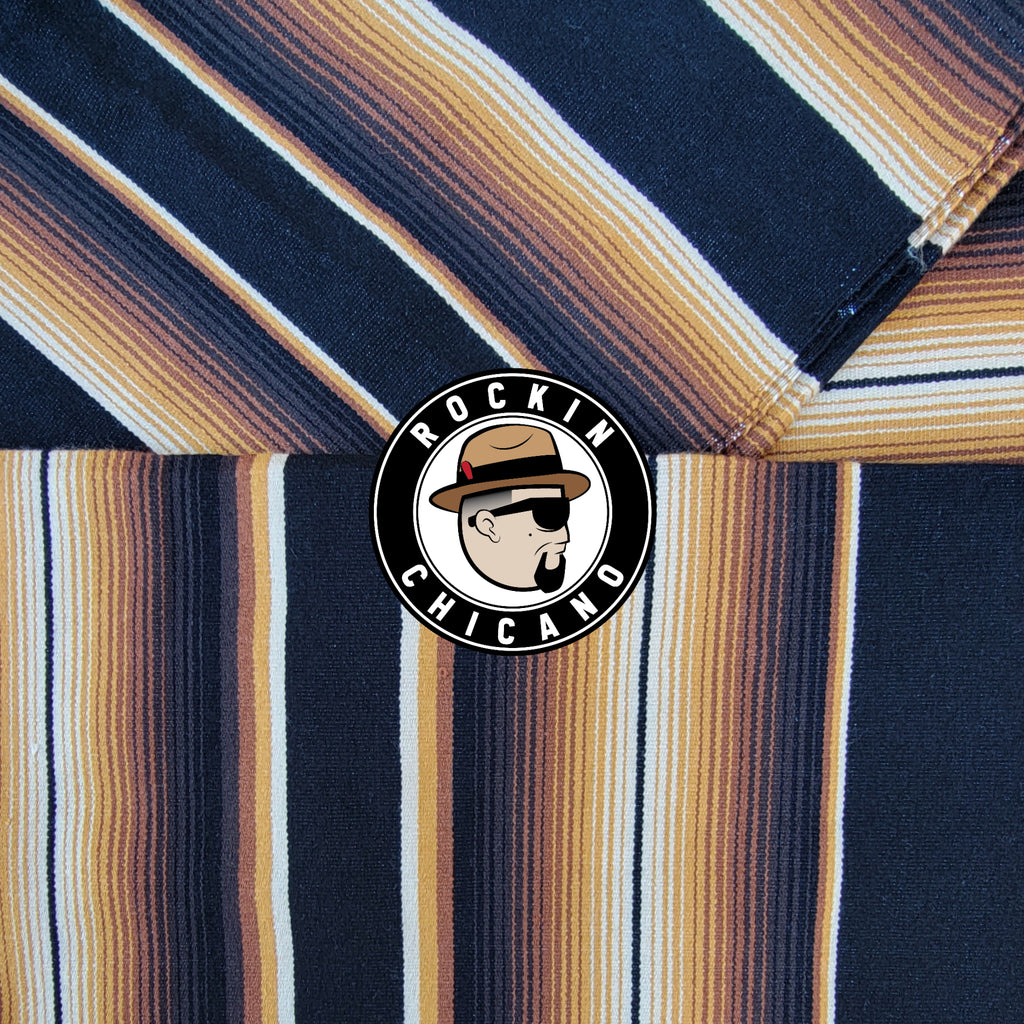 Black Brown Handmade Sarape