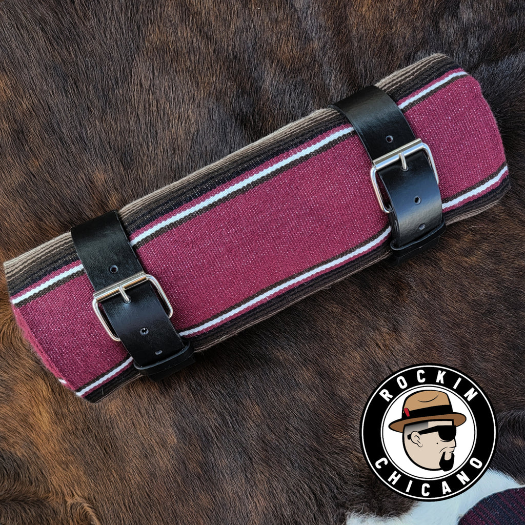 Burgundy with Brown Sarape Roll