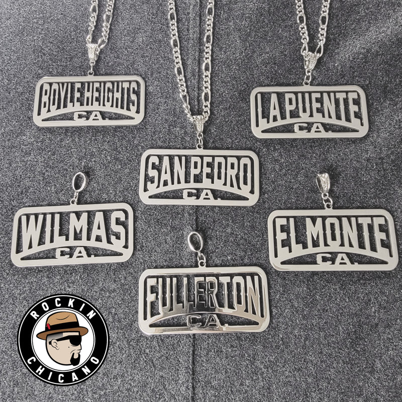 City name design Necklace