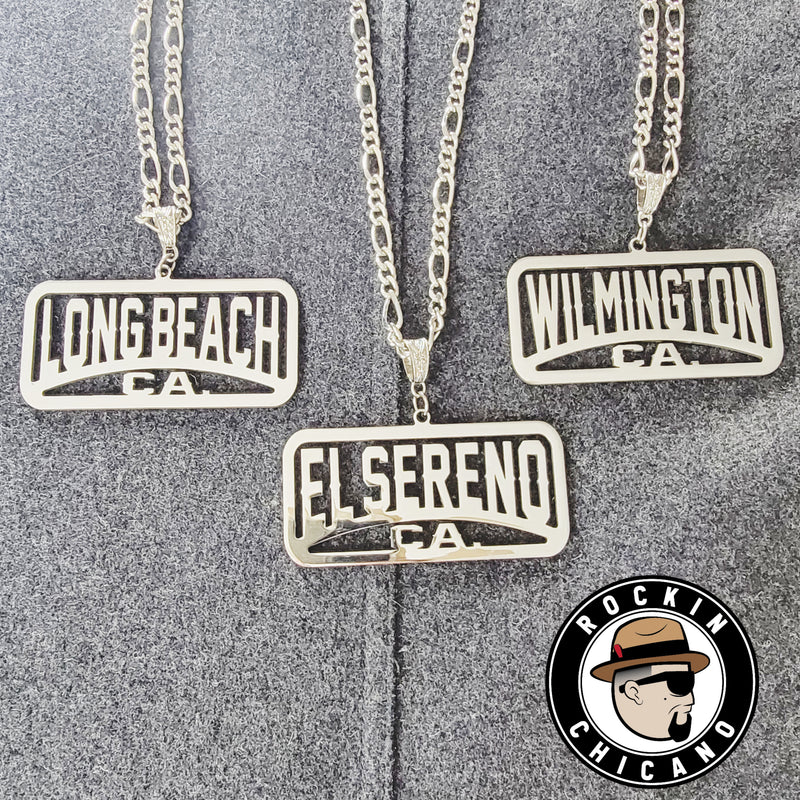 City name design Necklace