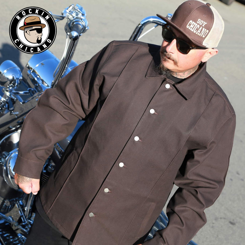 State Denim Jacket - Brown