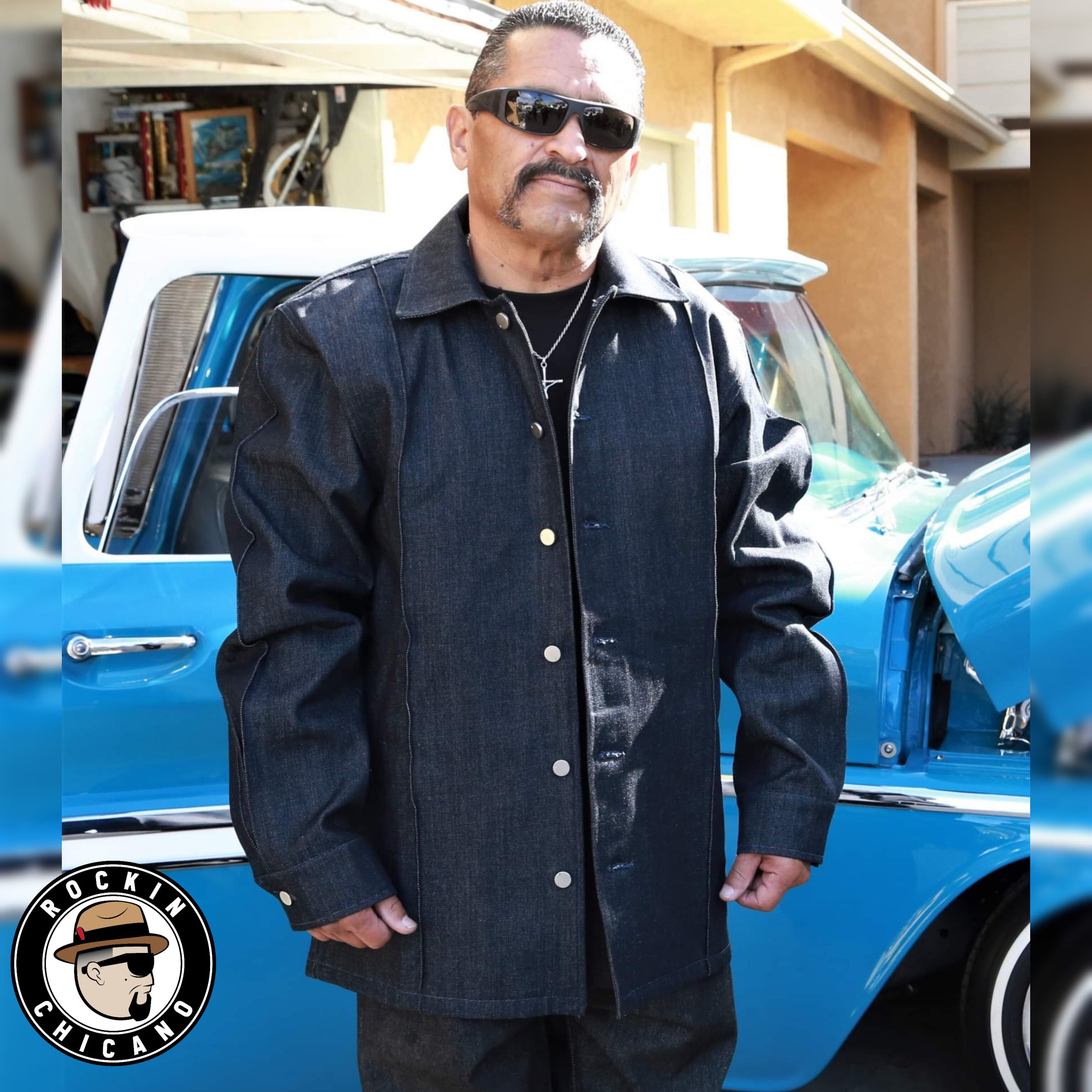 State Denim Jacket - Blue – Rockin Chicano State Denim Jacket - Blue – Rockin Chicano
