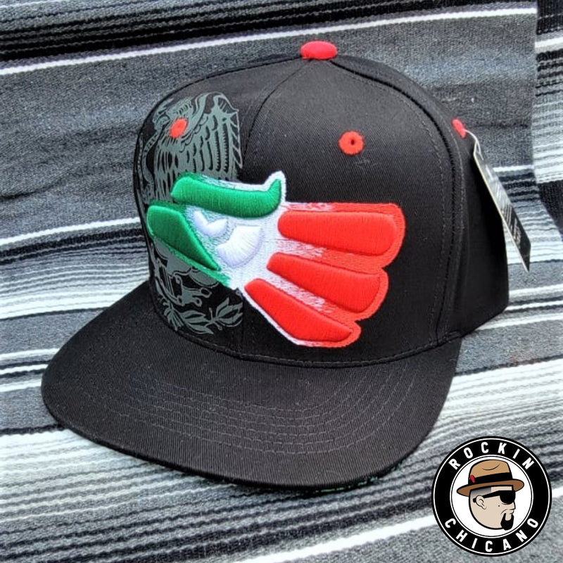 Mexican Eagle Black Snapback