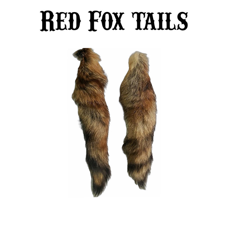 Fox Tail - Pink two-toned fox tail