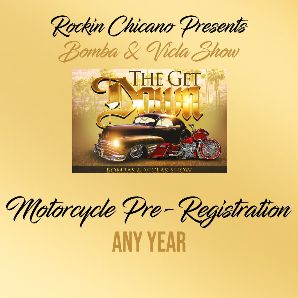 Motorcycle Pre-Registration: Any Year**