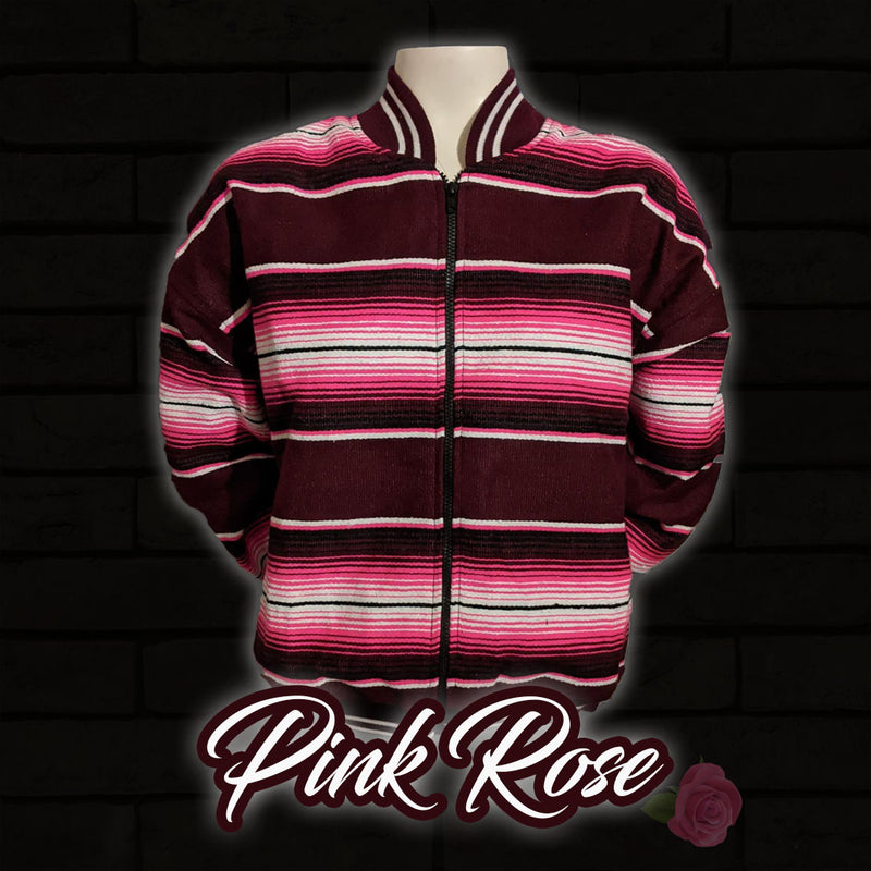 Pink Rose Sarape Jacket